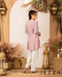 V-Neck Above-Knee Polyester Top 62461